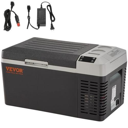 20 L Glacière Électrique Portable - VEVOR - Réfrigérateur de Voiture à Une Zone - 0,6 kW.h -20 °C à 10 °C Réglable