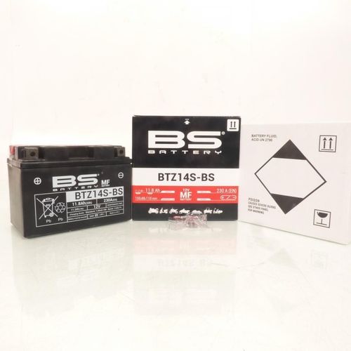 Batterie Bs Battery Pour Moto Ktm 1190 Adventure R 2013 À 2016 Ytz14s-Bs / 12v 11.2ah Neuf