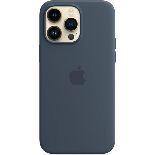 Coque En Silicone Avec Magsafe Pour Iphone 14 Pro Max - Bleu Orage