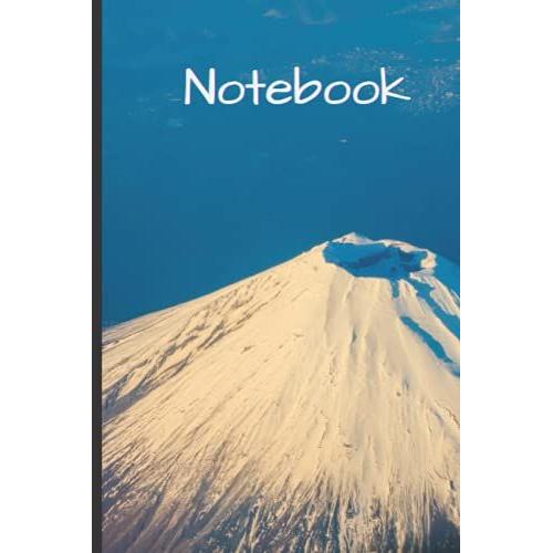 Notebook: 6" X 9" 120 Pages Handwriting Notebook With Beautiful Volcano Cover Design