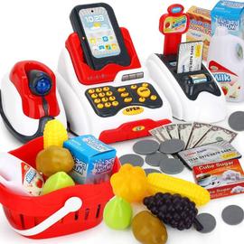 Vert - Mini caisse enregistreuse pour enfants, jouets de supermarché,  simulation de calcul alimentaire, jeu d