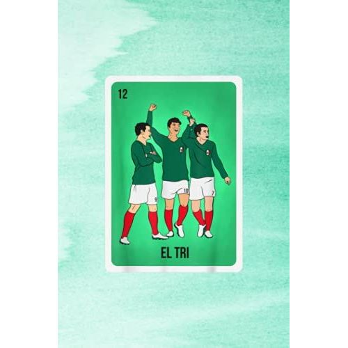 Prayer List Notebook | Mexico El Tri Futboolll Soccer Jersey