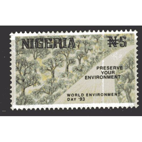 Nigeria 1993 Preservation De L'environnement Neuf**