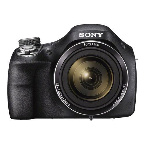 Appareil photo Compact Sony Cyber-shot DSC-H400 NoirH400 - Appareil photo numérique - compact - 20.1 MP - 720 p - 63x zoom optique - noir