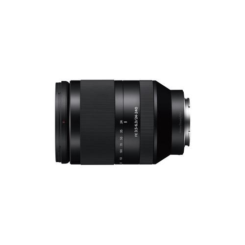 Objectif Sony SEL24240 - Fonction Zoom - 24 mm - 240 mm - f/3.5-6.3 FE OSS - Sony E-mount - pour Cinema Line; a VLOGCAM; a1; a1 II; a6700; a7 IV; a7C; a7C II; a7CR; a7R V; a7s III; a9 III