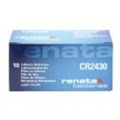 Renata CR2430 PACK DE 10 PILES