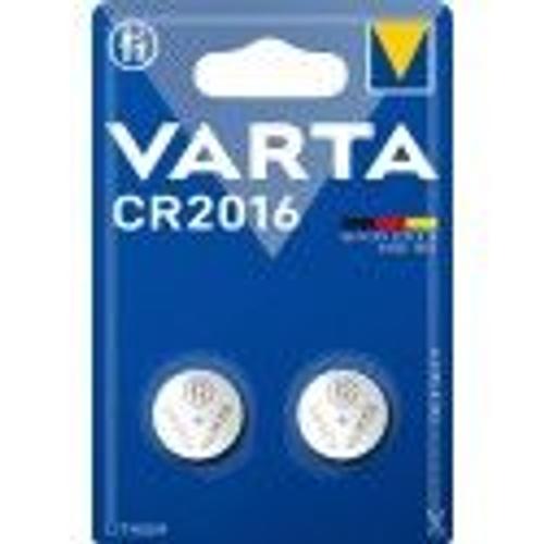 Varta CR 2016 Blister de 2 Lithium 3V