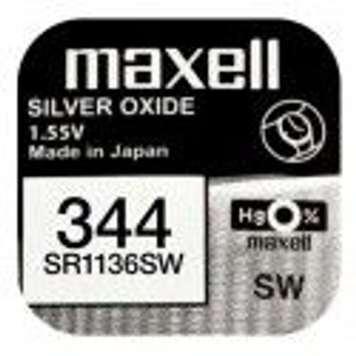 Maxell 344 SR1136SW 1,55V Silver Oxide