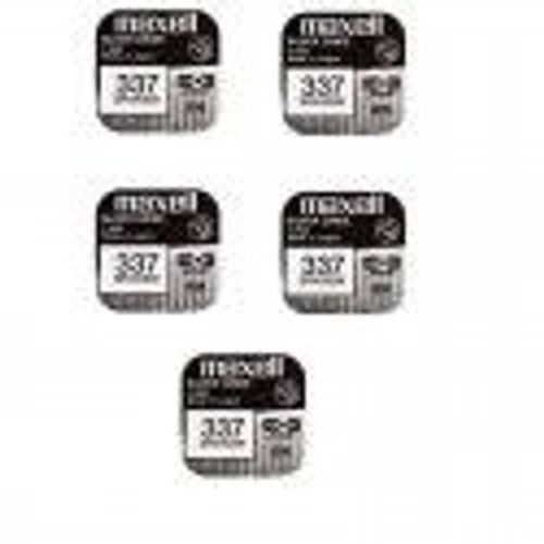 5 piles Maxell 337 SR416SW