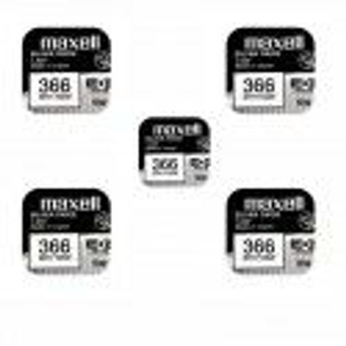 5 piles Maxell 366 SR1116SW Silver Oxide 1,55v