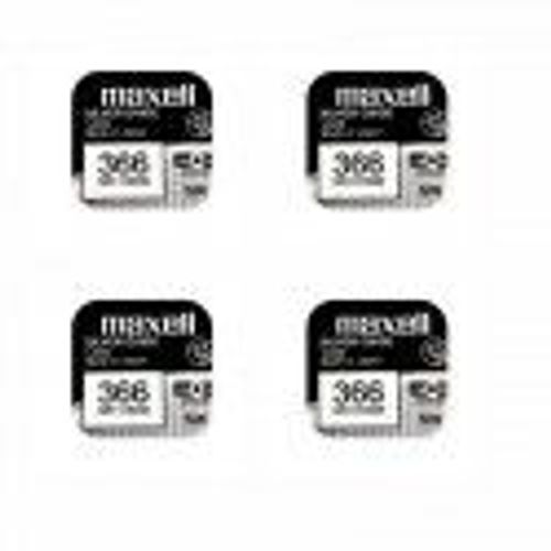 4 pile Maxell 366 SR1116SW Silver Oxide 1,55v
