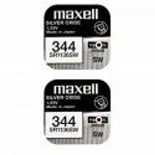 2 pile Maxell 344 SR1136SW 1,55V Silver Oxide