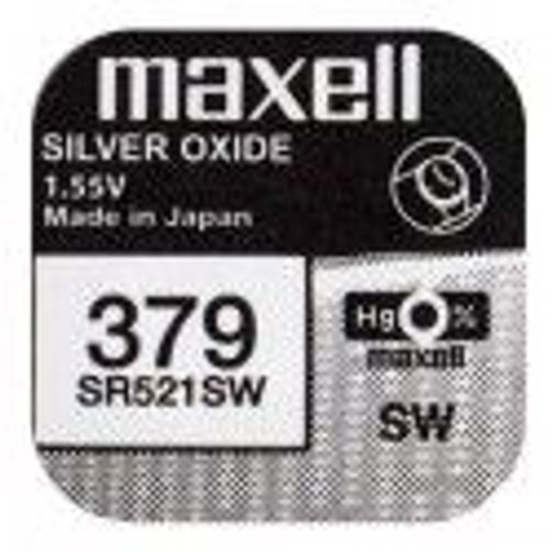 1 pile Maxell 379 SR521SW