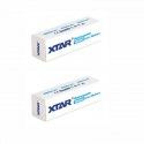2 Batterie rechargeable Li-ion 3500mAh Xtar 18650 3.7v avec protection