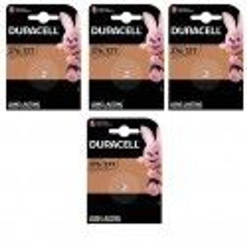4 piles 377 Duracell