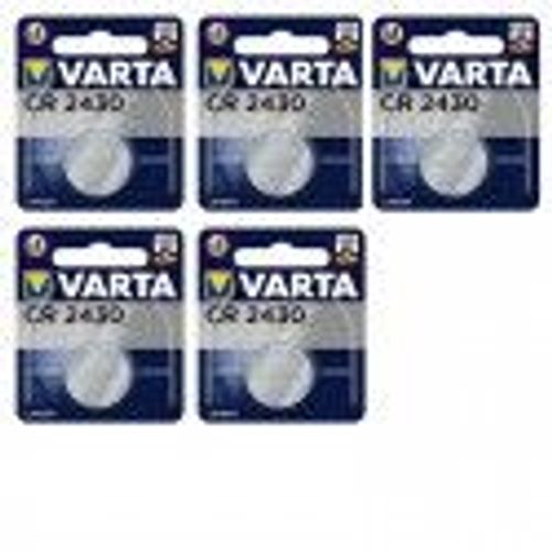 5 piles Varta CR2430