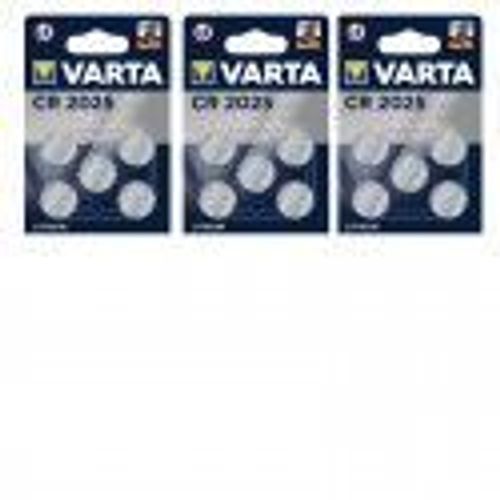 15 piles Varta CR2025
