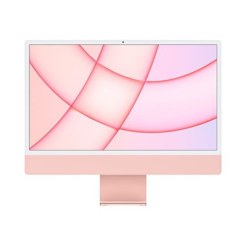 Apple iMac with 4.5K Retina display MGPM3FN/A - Début 2021 - 24" M1 8 Go RAM 256 Go Rose AZERTY