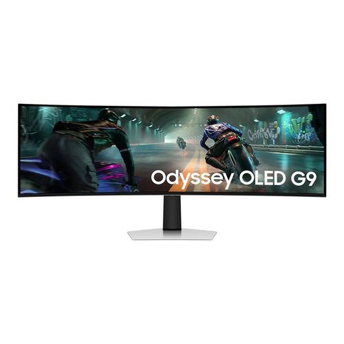 Samsung Odyssey OLED G9 S49DG910SU - G91SD Series - moniteur OLED - jeux - incurvé - 49" - 5120 x 1440 Dual Quad HD @ 144 Hz - 250 cd/m² - 1000000:1 - DisplayHDR 400 True Black - 0.03 ms -...