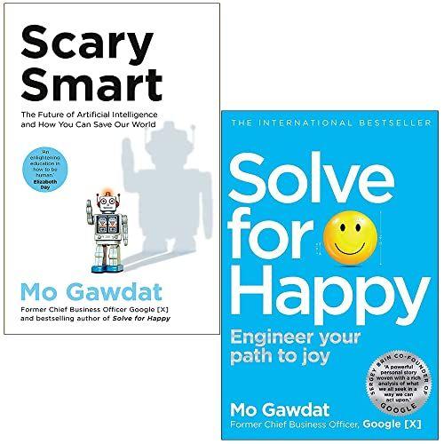 Mo Gawdat Collection 2 Books Set (Solve For Happy, Scary Smart [Hardcover])