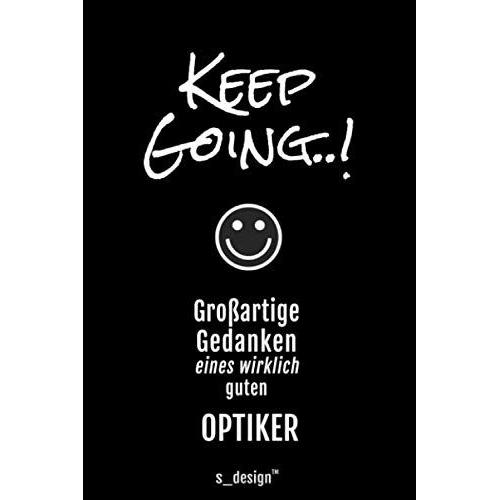 Notizbuch Für Augen-Optiker / Optiker: Originelle Geschenk-Idee [120 Seiten Kariertes Blanko Papier]