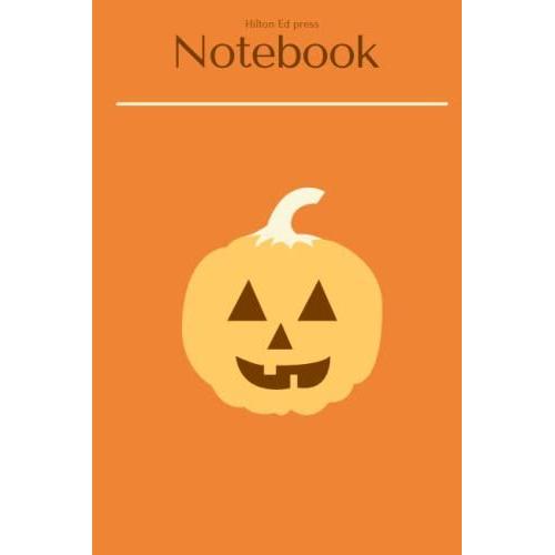 Halloween Notebook Hilton Ed With 120 Pages