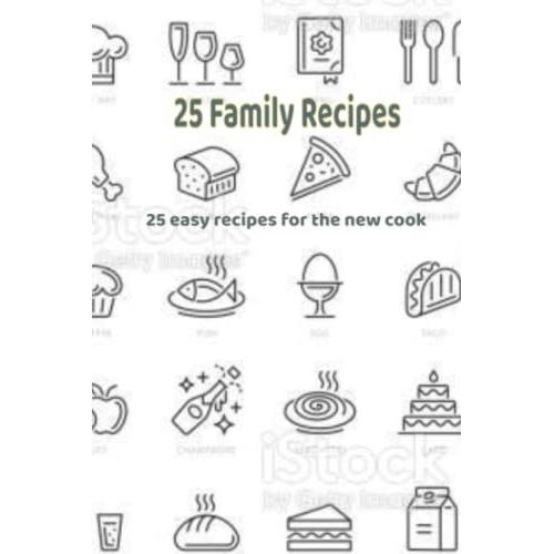 25 Favorite Recipes Write Your Own Recipes: Easy Recipes For The New Cook Recipe Journal, Recipe Notebook Cookbook Wedding Bridal Shower Gift For Bride Engagement Gift Box