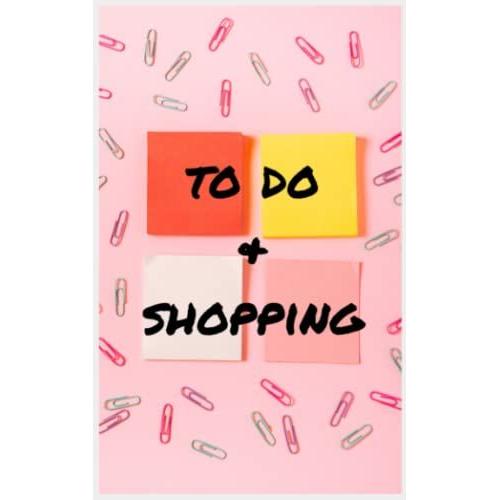 Everyday To-Do List + Shopping List: To Do + Shopping Lists