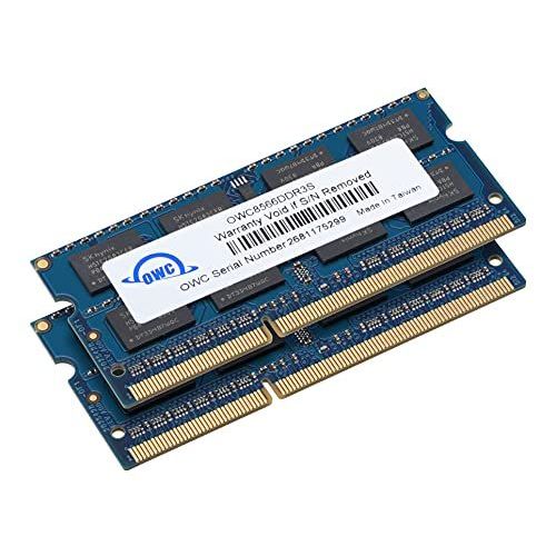 OWC 4.0GB (2x 2GB) PC-8500 DDR3 1066MHz SO-DIMM 204 Pin SO-DIMM Memory Upg. Module PC3-8500 (2 x 2GB, 1066 MHz, RAM DDR3, SO-DIMM), Mémoire vive