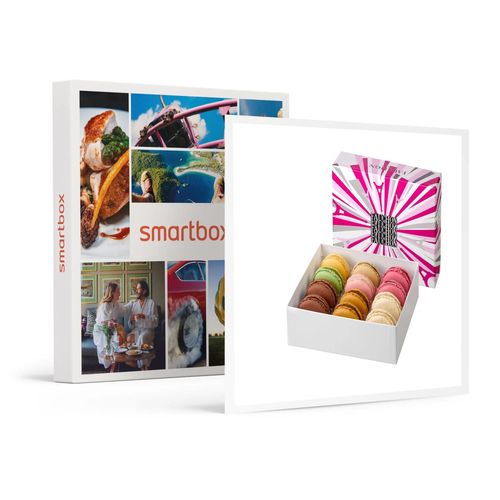 Coffret Décor Paris Fauchon : 12 Macarons Livrés À Domicile - Smartbox - Coffret Cadeau Gastronomie