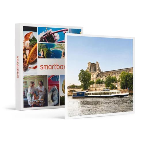 Croisière Gourmande D¿1h45 Sur La Seine Avec Dîner Menu 3 Plats Et Vin Sur Le Paris En Scène - Smartbox - Coffret Cadeau Gastronomie