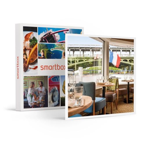 2h De Croisière Sur La Seine Avec Dîner À Bord Du Capitaine Fracasse Le Vendredi - Smartbox - Coffret Cadeau Gastronomie