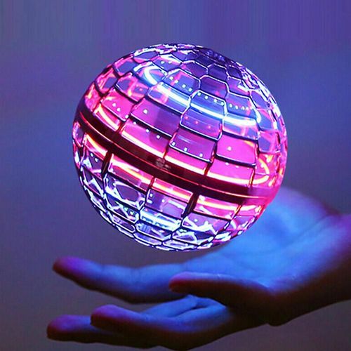 Iuminous Toy Ufo Intelligent Induction Flying Ball Boomerang Spinner Jouets Mini Drone Ufo Enfants Garçon Fille Cadeaux (Violet)-Générique