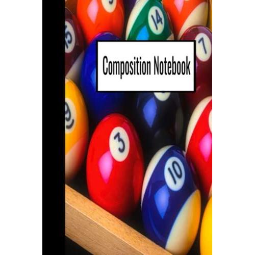 Pool Balls Composition Notebook