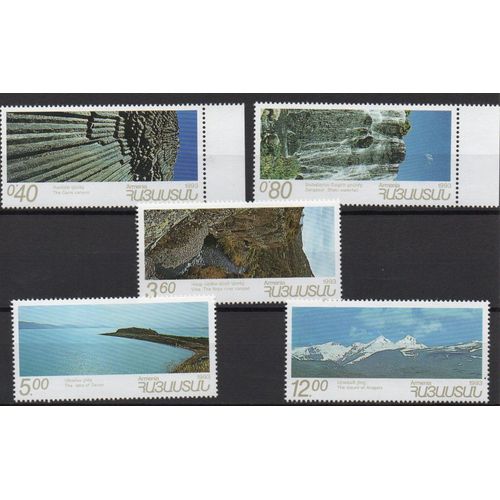 Arménie Timbres Paysages 1993