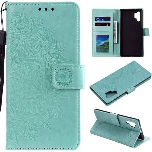 Coque Samsung Galaxy A32 5g Vert, Etui À Rabat En Cuir Pu Samsung Galaxy A32 5g, Housse Avec Fermeture Magnétique Intégrée Pour Samsung Galaxy A32 5gt Vert