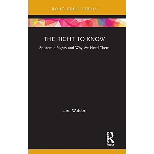 The Right To Know