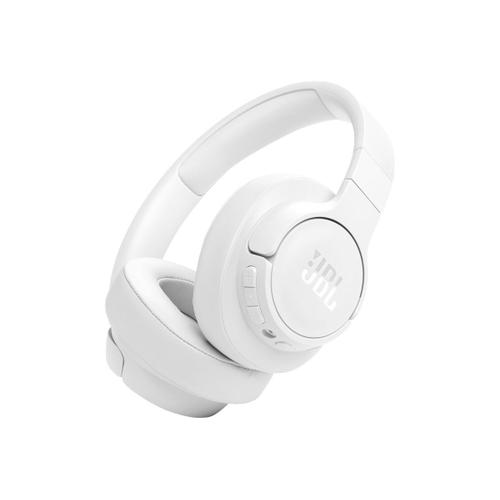 JBL TUNE 770NC - Écouteurs avec micro - circum-aural - Bluetooth - sans fil - Suppresseur de bruit actif - blanc