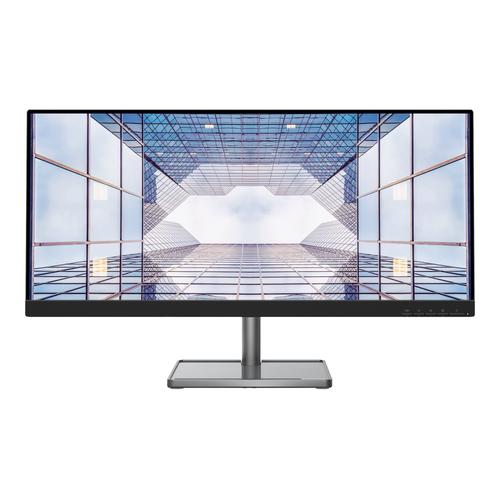 Lenovo L29w-30 - Écran LED - 29" - 2560 x 1080 - IPS - 300 cd/m² - 1000:1 - 4 ms - HDMI, DisplayPort - haut-parleurs - noir corbeau