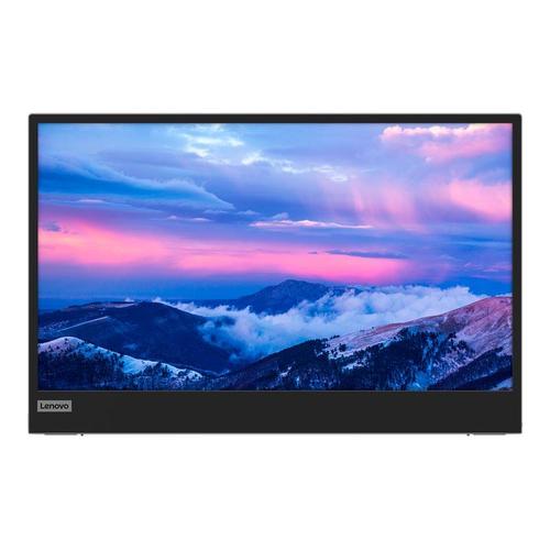 Lenovo L152 - Écran LED - 15.6" (16" visualisable) - portable - 1920 x 1080 Full HD (1080p) - IPS - 250 cd/m² - 1000:1 - 6 ms - 2xUSB-C - noir corbeau