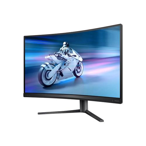 Philips Evnia 5000 27M2C5500W - Écran LED - incurvé - 27" - 2560 x 1440 QHD @ 240 Hz - VA - 400 cd/m² - 3000:1 - DisplayHDR 400 - 1 ms - 2xHDMI, 2xDisplayPort - ardoise foncée