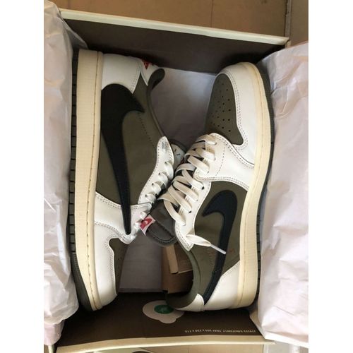 Jordan 1 Low Travis Scott Medium Olive - 43