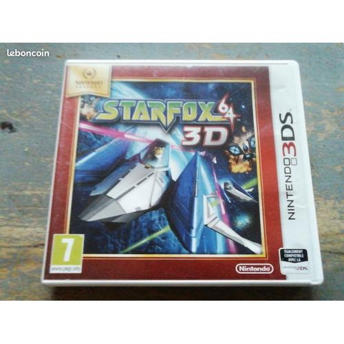 Jeu Starfox 64 3d Nintendo 3ds Complet Très Bel État