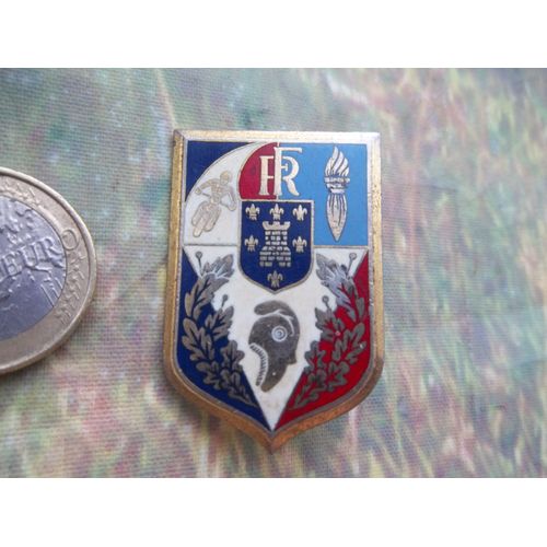 Insigne Motocycliste Police Crs Collection Obsolète