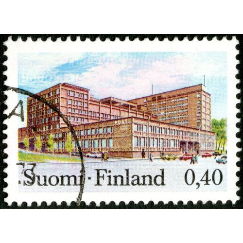 Timbre Oblitéré Finland, Suomi, 0.40