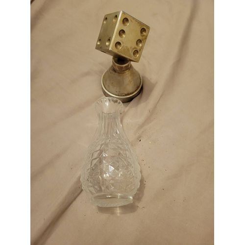 Vase cristal 16 cm