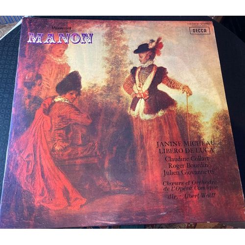Coffret Manon De Massenet