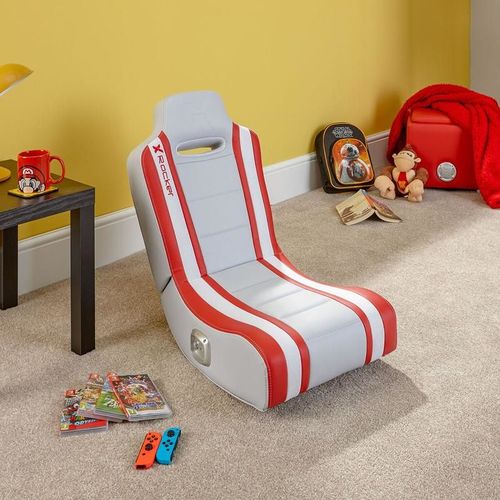 X-Rocker - Shadow 2.0 Stereo Audio Gaming Floor Rocker Red