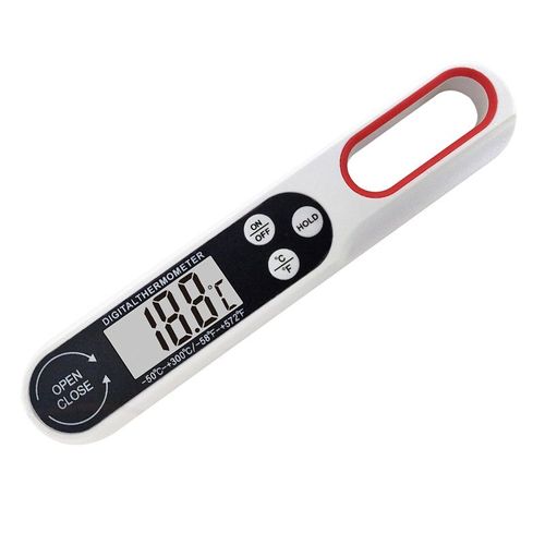 Capteur de température numérique pour la cuisson des aliments,thermocouple,sonde pour barbecue de cuisine,eau,lait,huile,liquide,four - Type WHITE #A