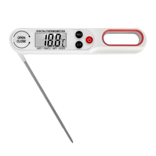 Capteur de température numérique pour la cuisson des aliments,thermocouple,sonde pour barbecue de cuisine,eau,lait,huile,liquide,four - Type White #C